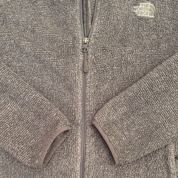 The North Face Charcoal Fleece Jacket - Picture 7 of 10